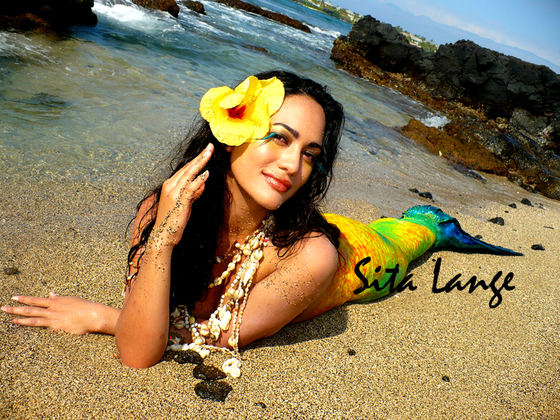 Female model photo shoot of Hawaiian Mermaids in Kona