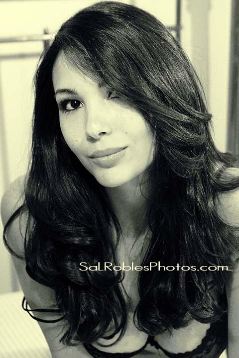 Female model photo shoot of M.E.G. by SAL Robles Photography