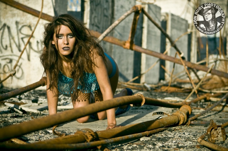 Female model photo shoot of Ashley Nairn-Smith  by Jon Ruby, makeup by kelseymewb14