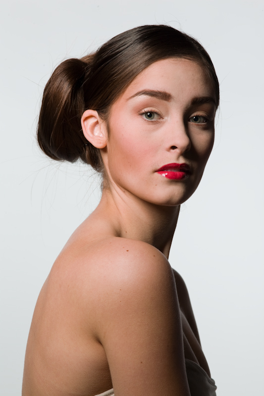 Female model photo shoot of Hair By Dana by Antonio Marcus, makeup by Keke Vasquez