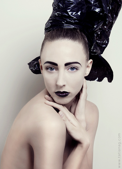 Female model photo shoot of lady nouk by tatianaG in Ireland, makeup by OKSANA_MakeUp