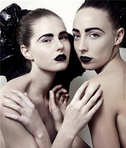 Female model photo shoot of lady nouk and zillala by tatianaG in Ireland, makeup by OKSANA_MakeUp