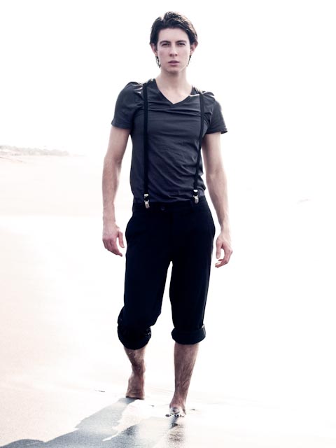 Male model photo shoot of Ian Liska in Guatemala, Las Lisas Beach