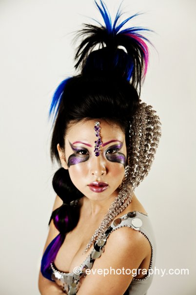 Female model photo shoot of ColorbyDiana, hair styled by Yoshie Tanaka