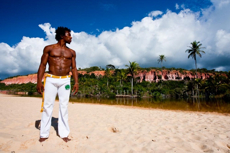 Male model photo shoot of Thang Truong in Arraial d'Ajuda, Brazil