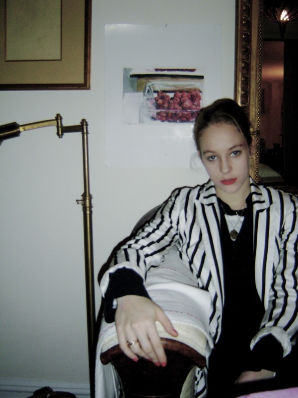 Female model photo shoot of Frances Mercer in New York City