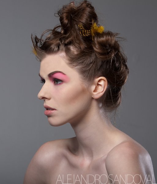 Female model photo shoot of Jessie Yam by Alejandro-Sandoval in MUA: Maee Kroft, makeup by Maee Kroft