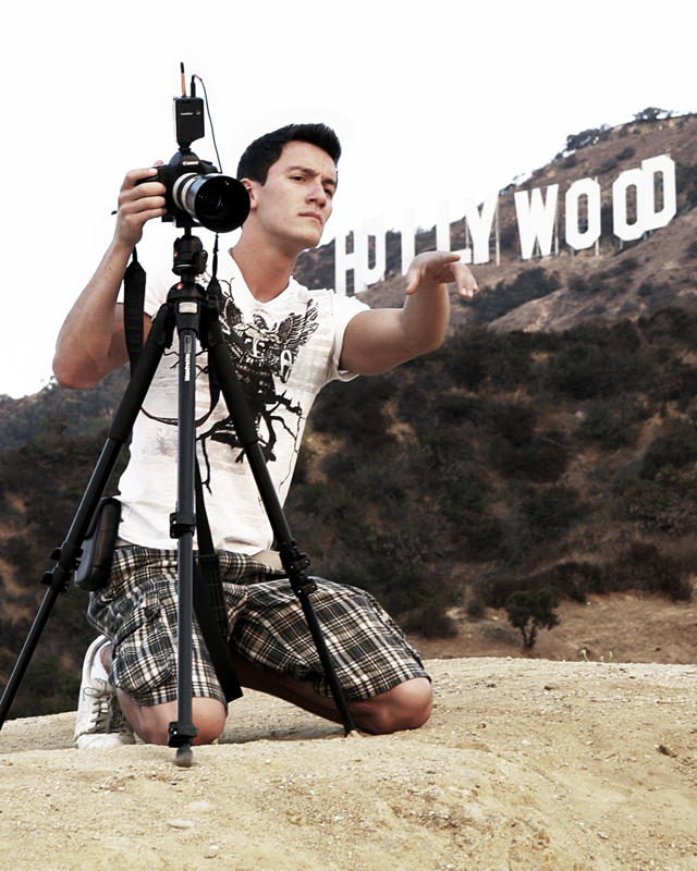 Male model photo shoot of zhaofoto in Griffith Park Hollywood