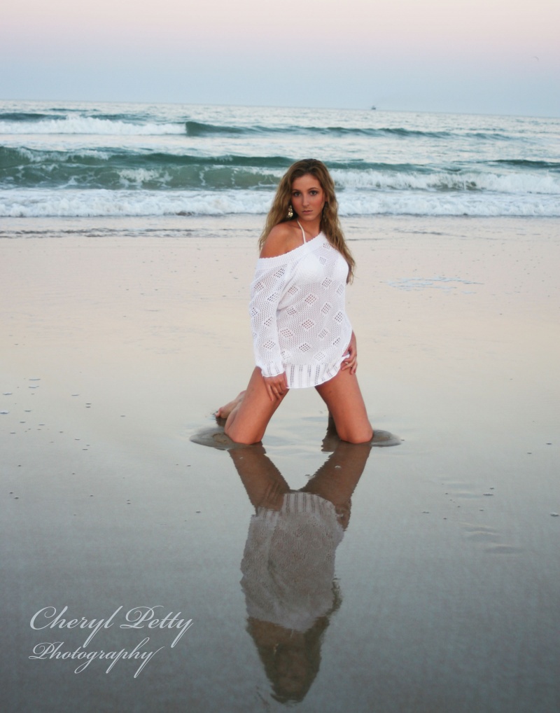 Female model photo shoot of Cheryl Petty  in Daytona 