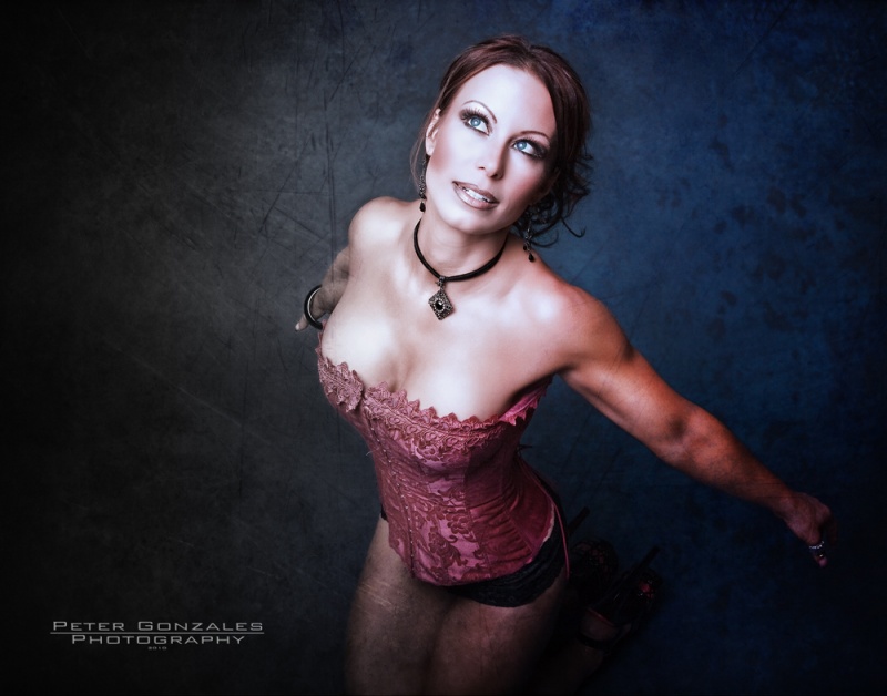 Female model photo shoot of Robin Decker by Peter Gonzales Photo in STUDIO