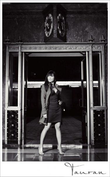 Female model photo shoot of Didi Tospon in union station
