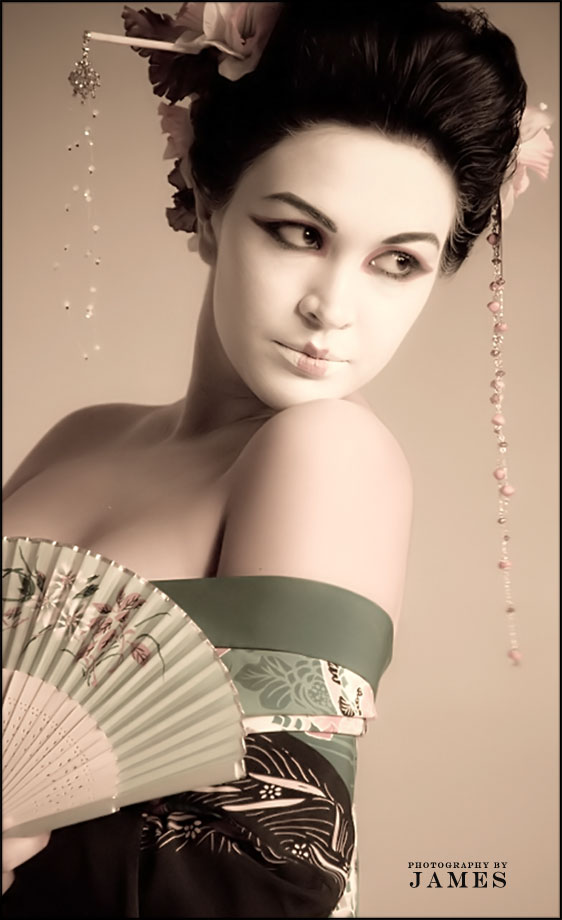 Female model photo shoot of JP MUA ARISTRY