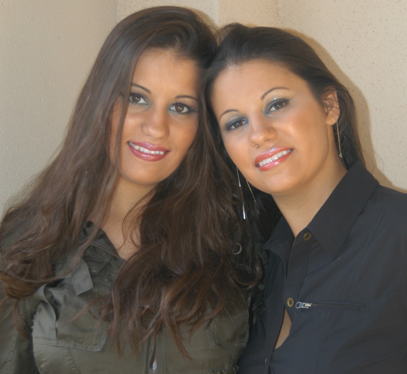 Female model photo shoot of The Fischer Twins in Miami Beach FL