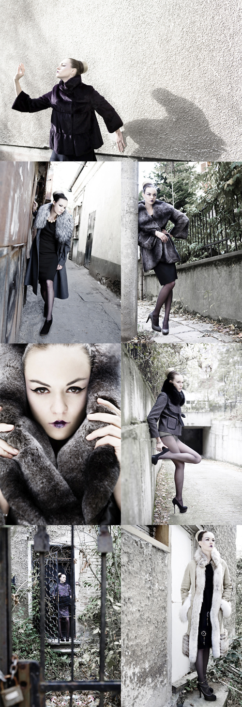 Female model photo shoot of Maria Sabotinova in Sofia, Bulgaria, hair styled by Andrey HD and MUA, wardrobe styled by Peter Georgiev