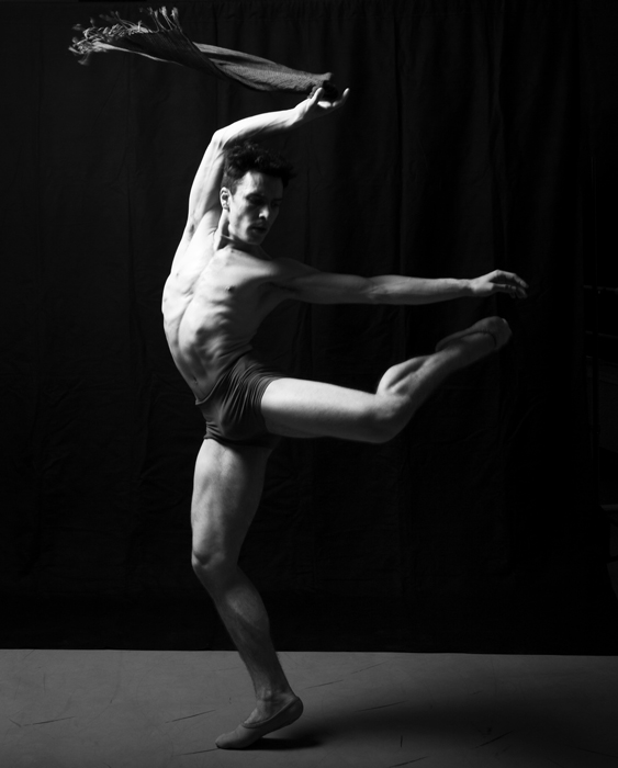 Male model photo shoot of Francesco La Macchia in Steps on Broadway Dance Studio