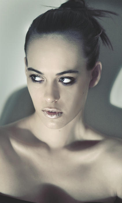 Female model photo shoot of Nezi Nikolova Make up by Nezi Nikoloff in Bulgaria