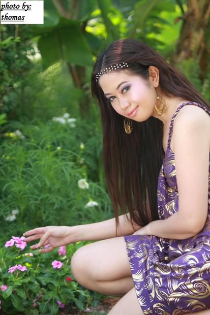 Female model photo shoot of JENKYLE in Sentosa Singapore