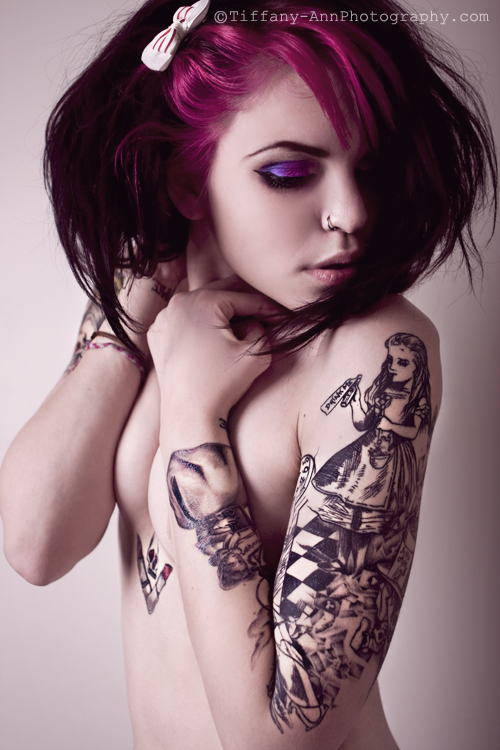 Female model photo shoot of Chelsea-Deville by Tiffany Moon - Artist