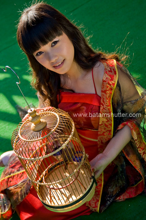 Female model photo shoot of niichan in Cheng Ho Boat - Golden View ,Batam
