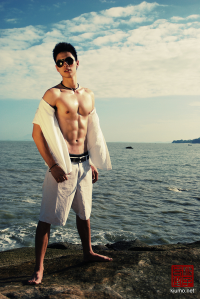 Male model photo shoot of kiumo in Penang