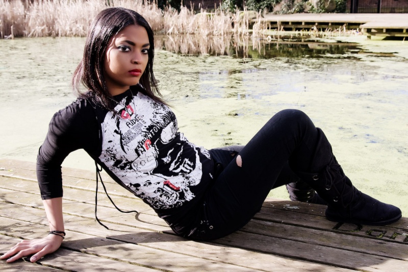 Female model photo shoot of SugarSho in Deptford/Creekside, London