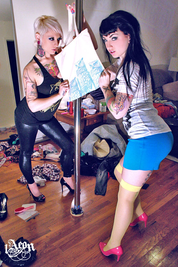 Male and Female model photo shoot of Gabe 1Aeon, Draven Star and JessieLeeAngel by Gabe 1Aeon in Brooklyn,NY, wardrobe styled by 1AEON Clothing
