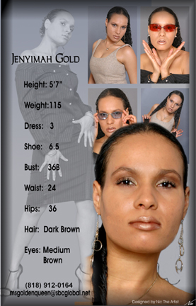 Female model photo shoot of Jenyimah Gold in hOLLYWOOD HILLS CA., LA