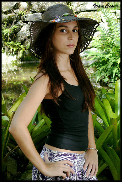 Female model photo shoot of Flora Cimi in Rio de Janeiro