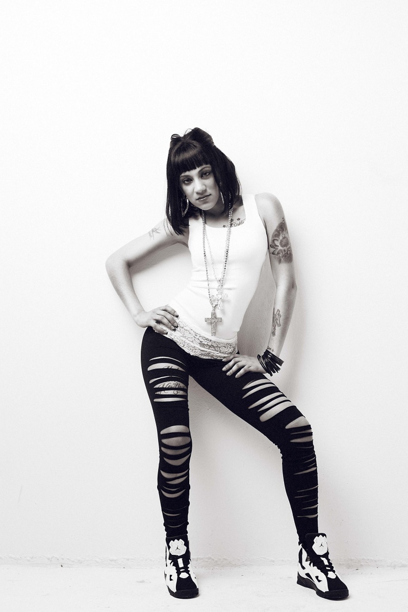 Female model photo shoot of Hevy by Dallas J. Logan in Brooklyn, Ny