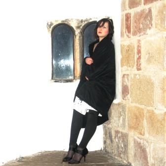 Female model photo shoot of Danielle Jayne Daggett in Skipton Castle