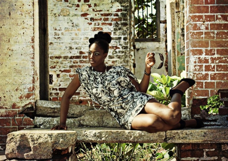 Female model photo shoot of Cutty Sharp Hair  in Port Royal, Jamaica