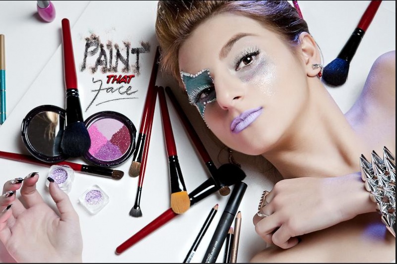 Female model photo shoot of PaintThatFace by altNG
