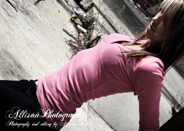 Female model photo shoot of Allison R Photography