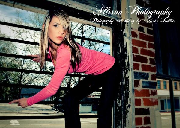 Female model photo shoot of Allison R Photography