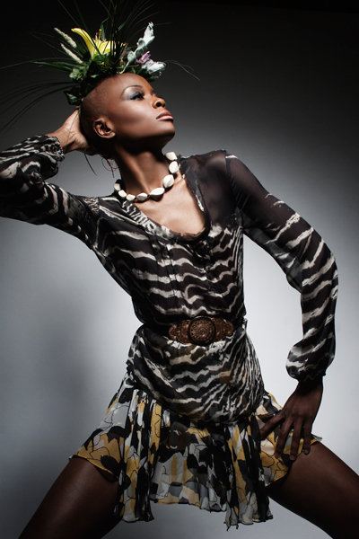 Female model photo shoot of Revamp Styling
