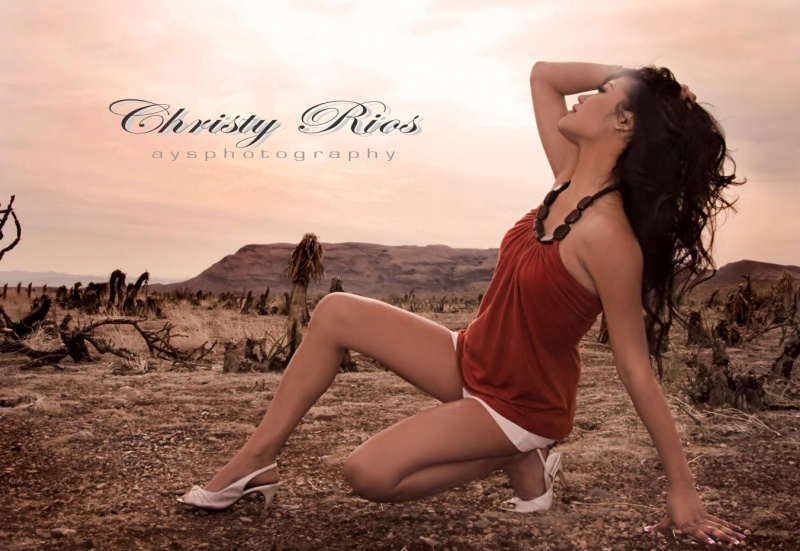 Female model photo shoot of Christy Rios by AYS