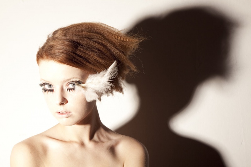 Female model photo shoot of nicola dreamplayground by nicola dreamplayground in London, makeup by Kenny Leung