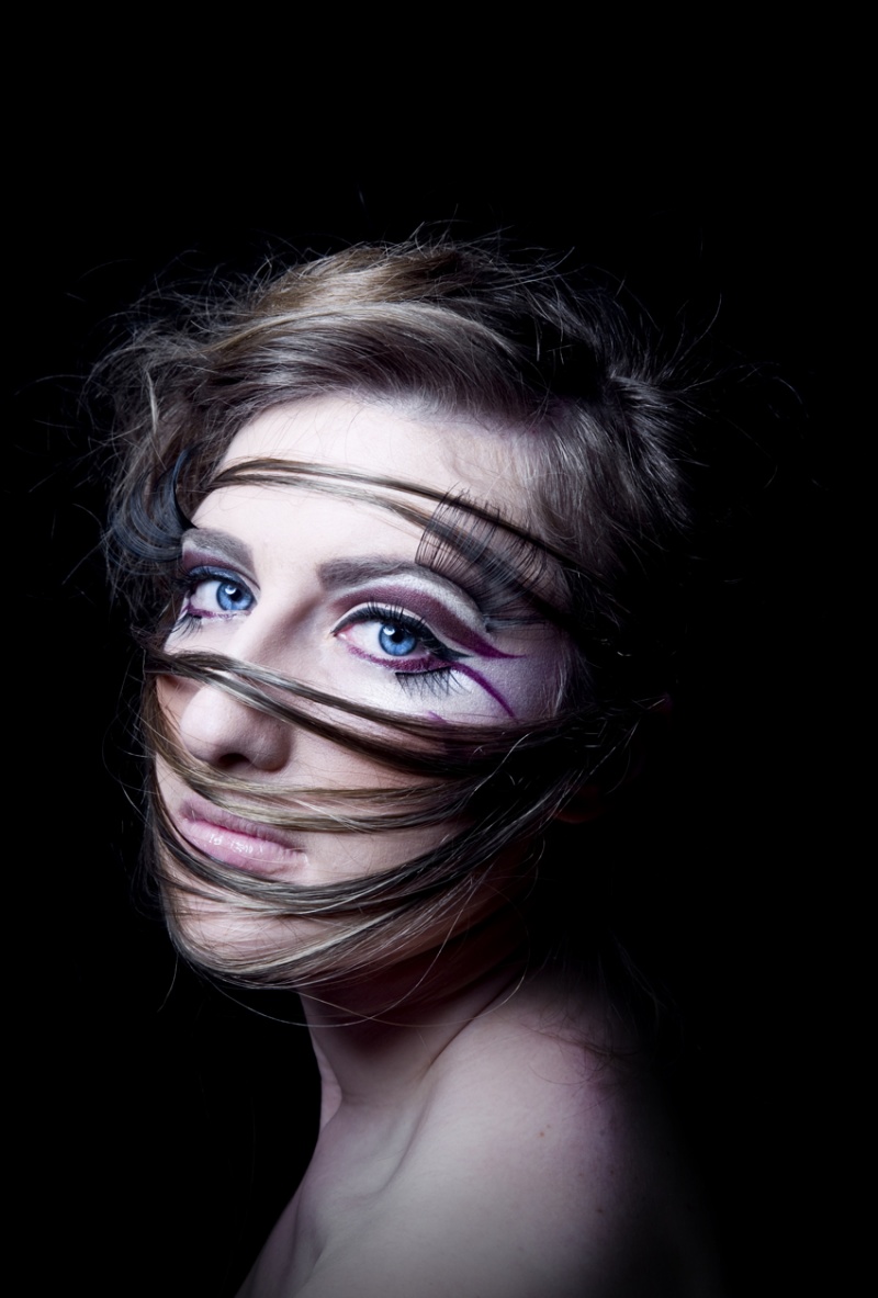 Female model photo shoot of Sarah Cramer, makeup by Debbie Taaffe