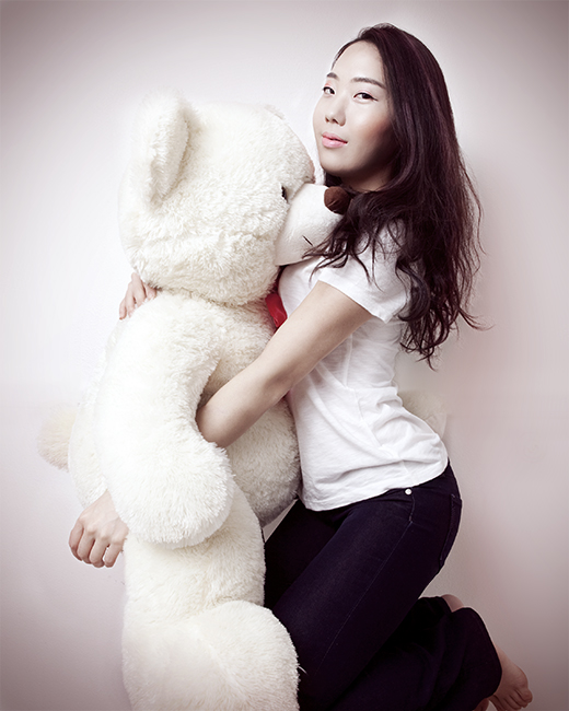 Female model photo shoot of Minkyung Kim in Studio