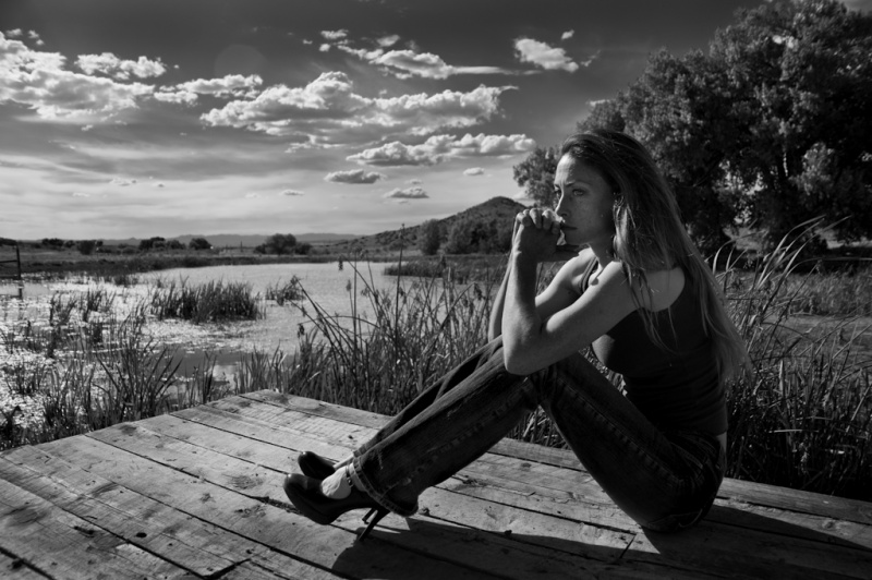 Female model photo shoot of Tara Hahn in Santa Fe (NM)