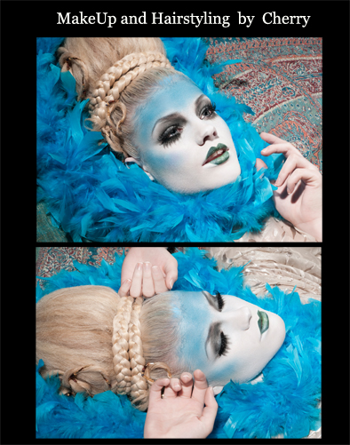 Female model photo shoot of makeupartistcherry by MelanieJane Photography in Vancouver