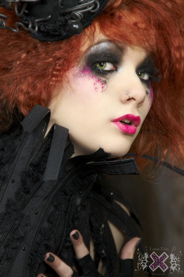 Female model photo shoot of Dita Makeup