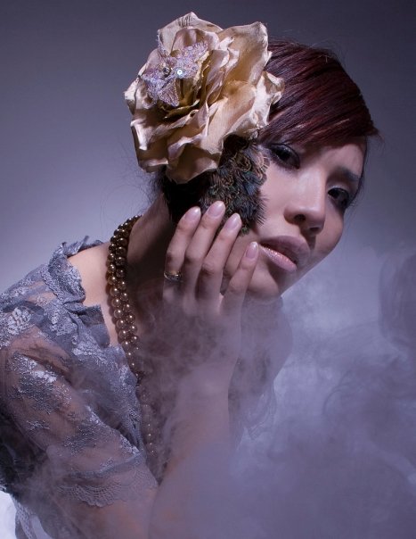 Female model photo shoot of Stephie Wong in Studio