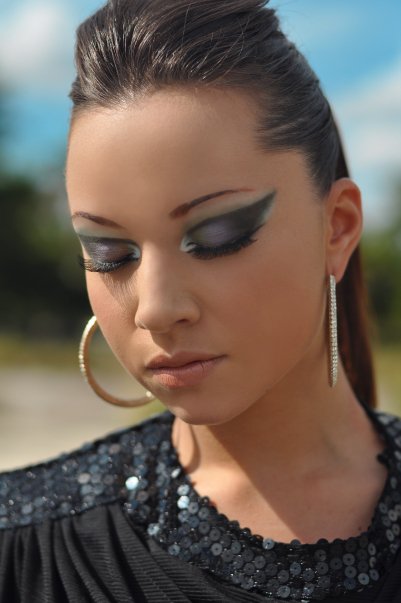 Female model photo shoot of Kristina GLAMAKEUP in Palm Beach, FL