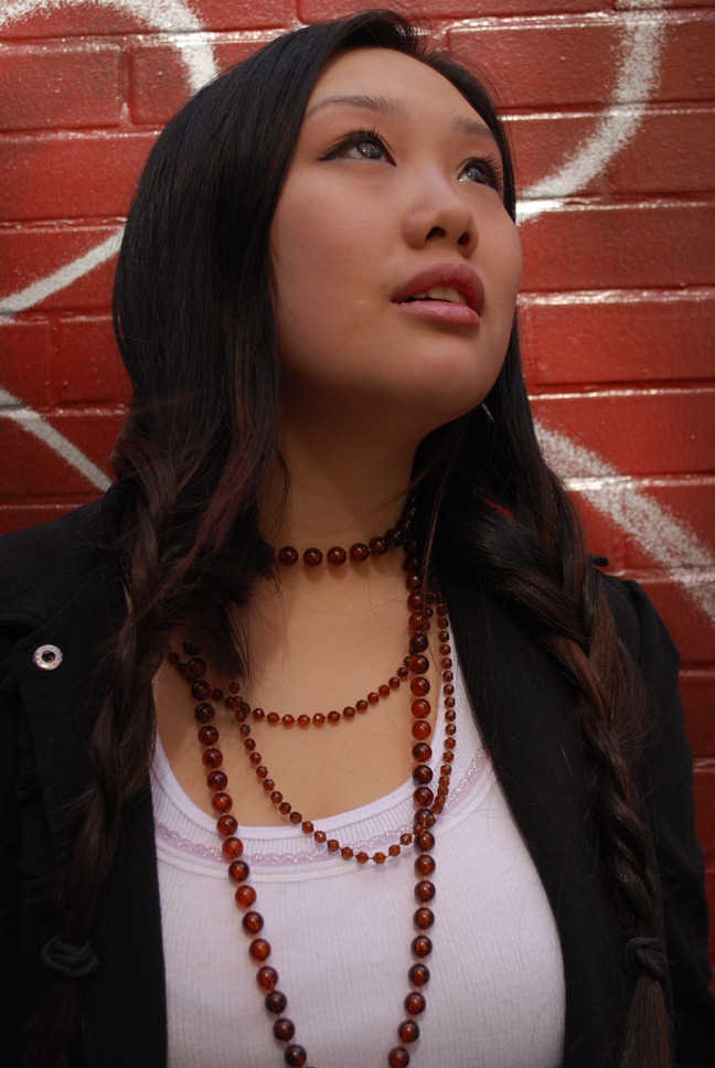 Female model photo shoot of BayBeh x  AnGeL by Catnapping in Chinatown, Massachusetts