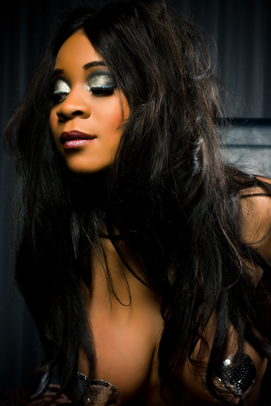 Female model photo shoot of Make up by Serena J by RedrumCollaboration in Las Vegas, NV