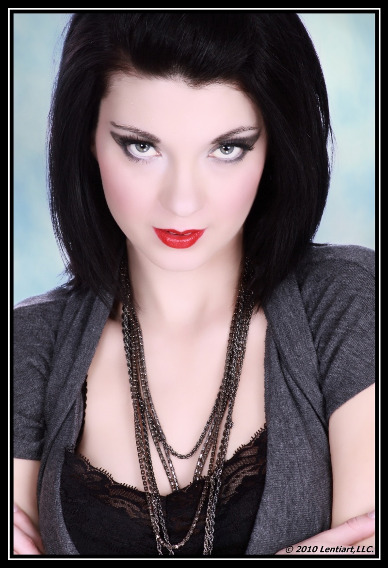 Female model photo shoot of Kiara Zingara by Lentiart in Shelbyville, TN, hair styled by Amanda L Goodsell
