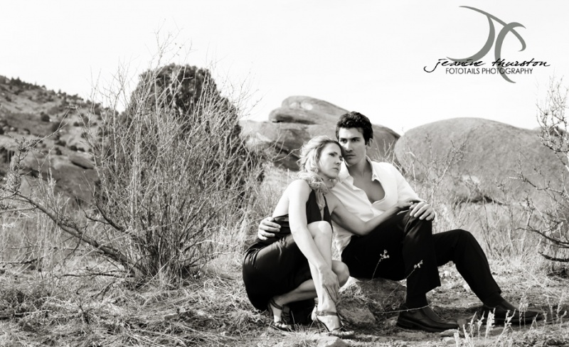 Female and Male model photo shoot of Fototails Photography, Kari White and CEF in Denver, Colorado, hair styled by Laura Prescott, makeup by Mallory Fitzgerald, clothing designed by Atomic Clothing