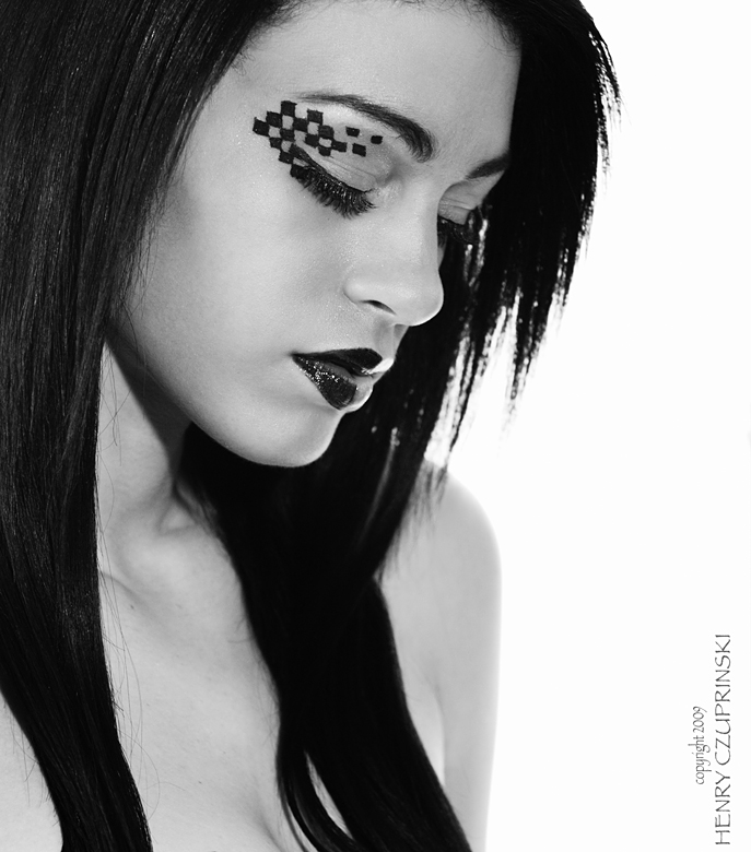 Female model photo shoot of Wonders of Endia by Henri3, makeup by Make-up by Angela Brown