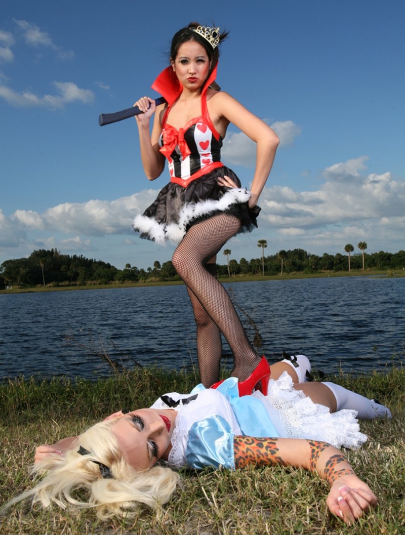 Female model photo shoot of Bunny Electric and Xana by H E A D H U N T E R